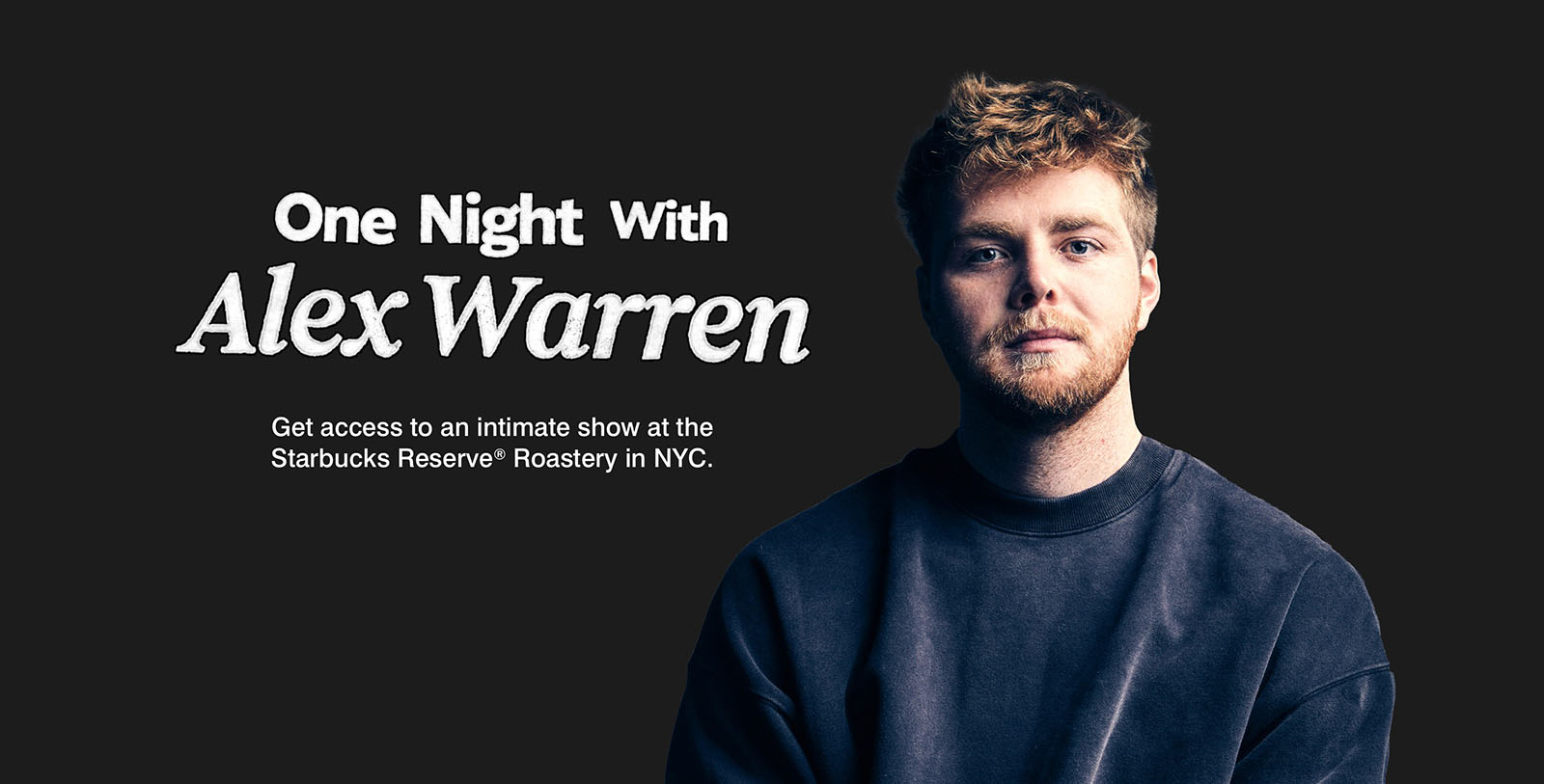  Singer-songwriter Alex Warren