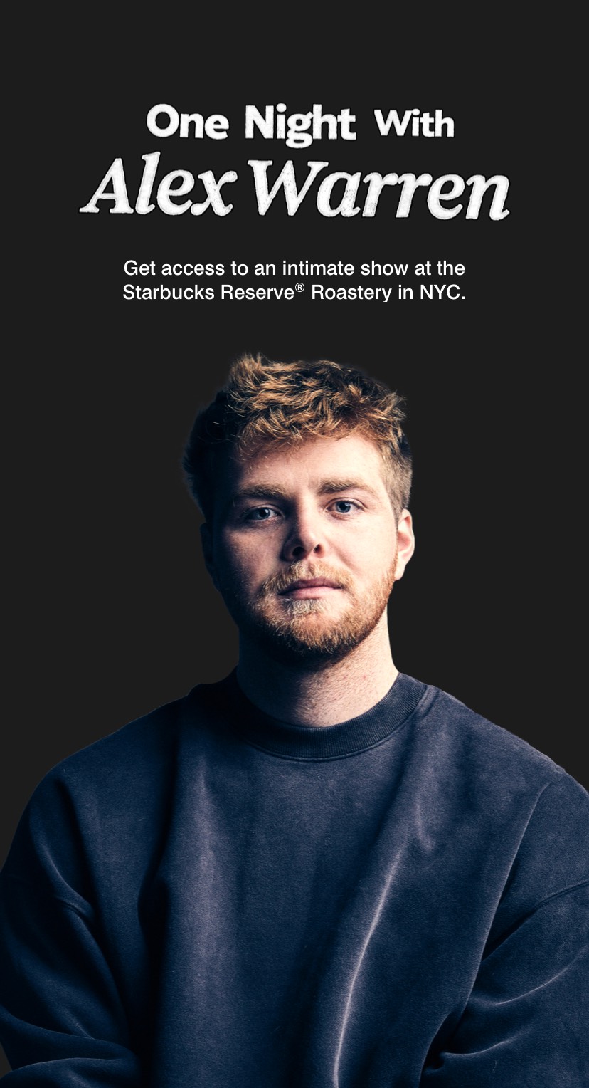  Singer-songwriter Alex Warren